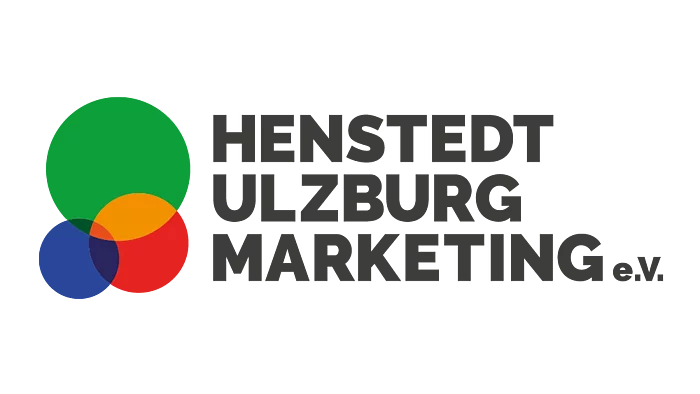 Das Logo des Henstedt-Ulzburg Marketing e.V.